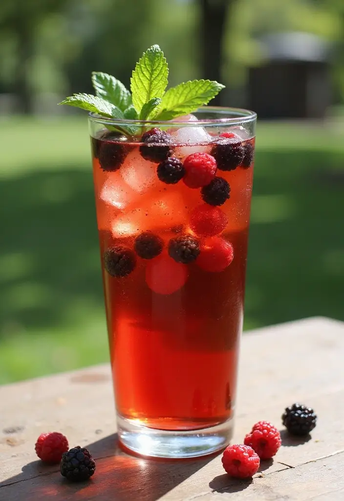 25 Amazing Iced Tea Recipes to Brighten Your Summer 1 25 Amazing Iced Tea Recipes to Brighten Your Summer - 1. Hibiscus Berry Bliss