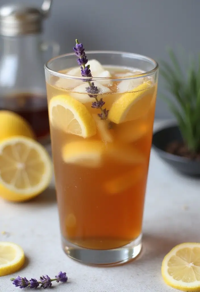 25 Amazing Iced Tea Recipes to Brighten Your Summer 92 25 Amazing Iced Tea Recipes to Brighten Your Summer - 14. Earl Grey Lavender Iced Tea