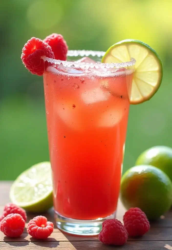 25 Amazing Iced Tea Recipes to Brighten Your Summer 102 25 Amazing Iced Tea Recipes to Brighten Your Summer - 16. Raspberry Lime Rickey Iced Tea