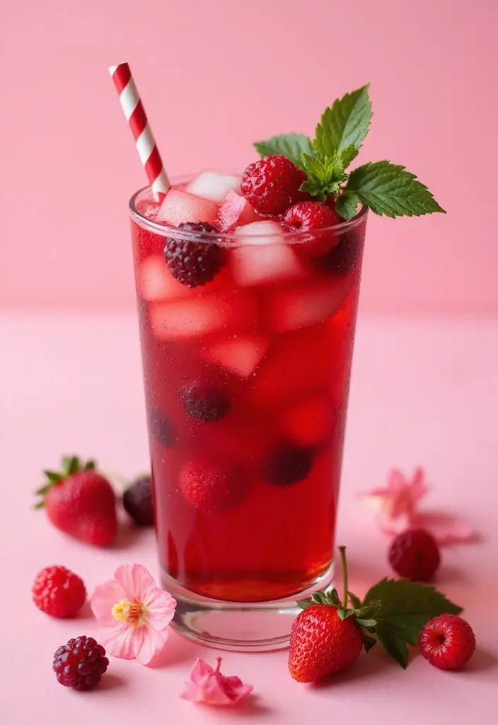 25 Apple Cider Vinegar Tea Recipes for Detox and Health 60 25 Apple Cider Vinegar Tea Recipes for Detox and Health - 10. Berry Hibiscus Apple Cider Vinegar Tea