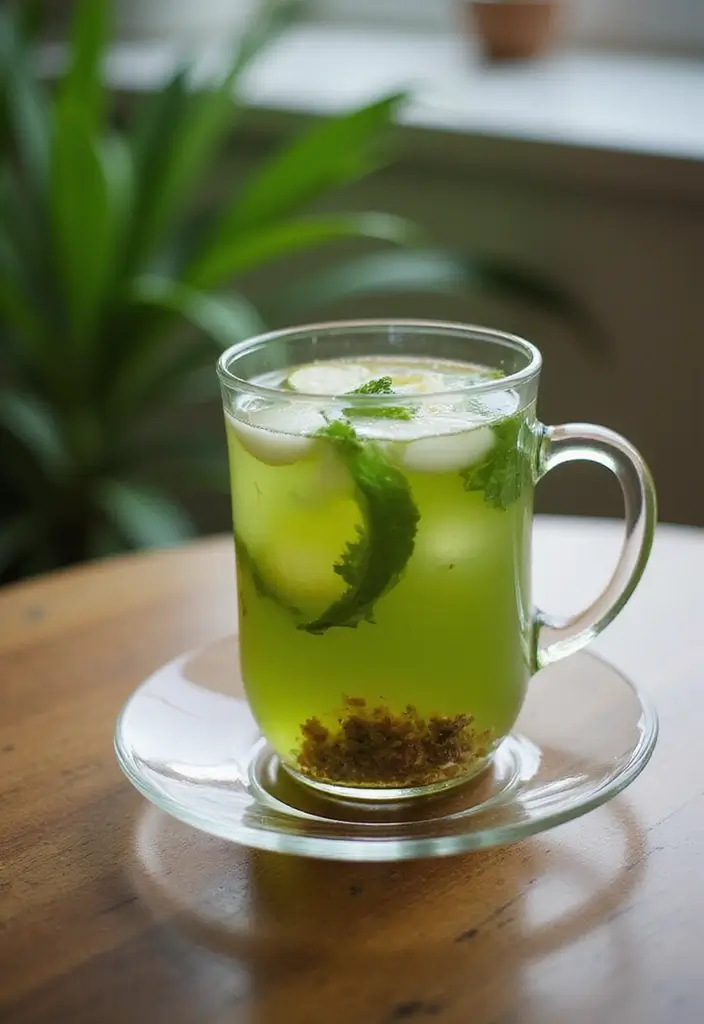 25 Apple Cider Vinegar Tea Recipes for Detox and Health 81 25 Apple Cider Vinegar Tea Recipes for Detox and Health - 13. Green Tea Apple Cider Vinegar Blend