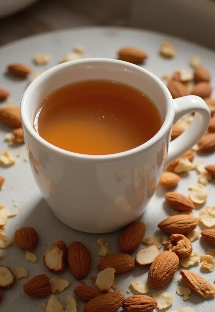 25 Apple Cider Vinegar Tea Recipes for Detox and Health 123 25 Apple Cider Vinegar Tea Recipes for Detox and Health - 19. Nutty Almond Apple Cider Vinegar Tea