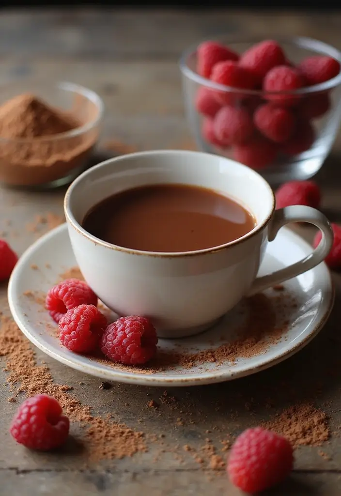 25 Apple Cider Vinegar Tea Recipes for Detox and Health 137 25 Apple Cider Vinegar Tea Recipes for Detox and Health - 21. Chocolate Raspberry Apple Cider Vinegar Tea