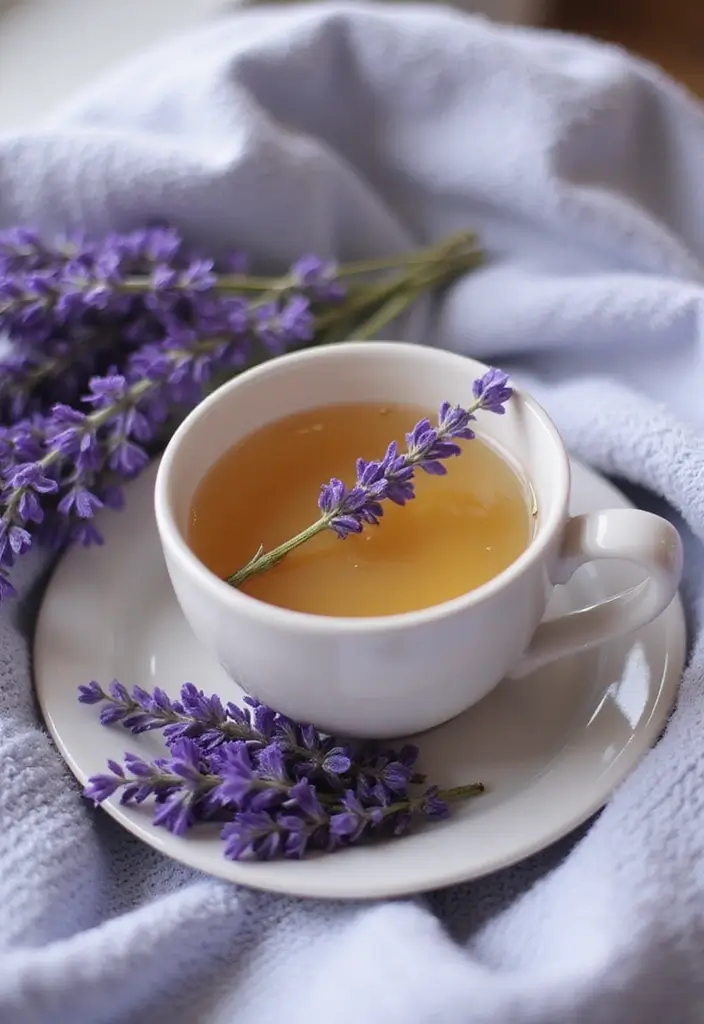 25 Apple Cider Vinegar Tea Recipes for Detox and Health 41 25 Apple Cider Vinegar Tea Recipes for Detox and Health - 7. Lavender Apple Cider Vinegar Tea