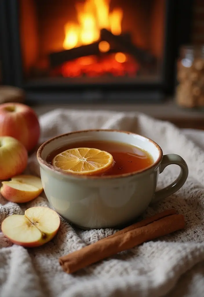 25 Caffeine-Free Loaded Tea Recipes for All-Day Enjoyment 58 25 Caffeine-Free Loaded Tea Recipes for All-Day Enjoyment - 10. Spiced Apple Cinnamon Tea