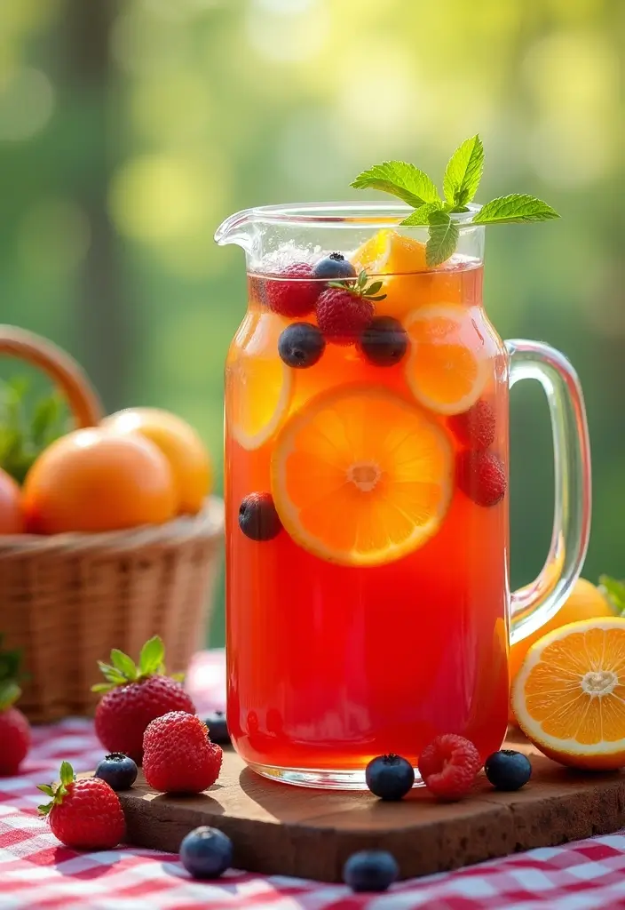 25 Caffeine-Free Loaded Tea Recipes for All-Day Enjoyment 72 25 Caffeine-Free Loaded Tea Recipes for All-Day Enjoyment - 12. Fruit Punch Herbal Tea