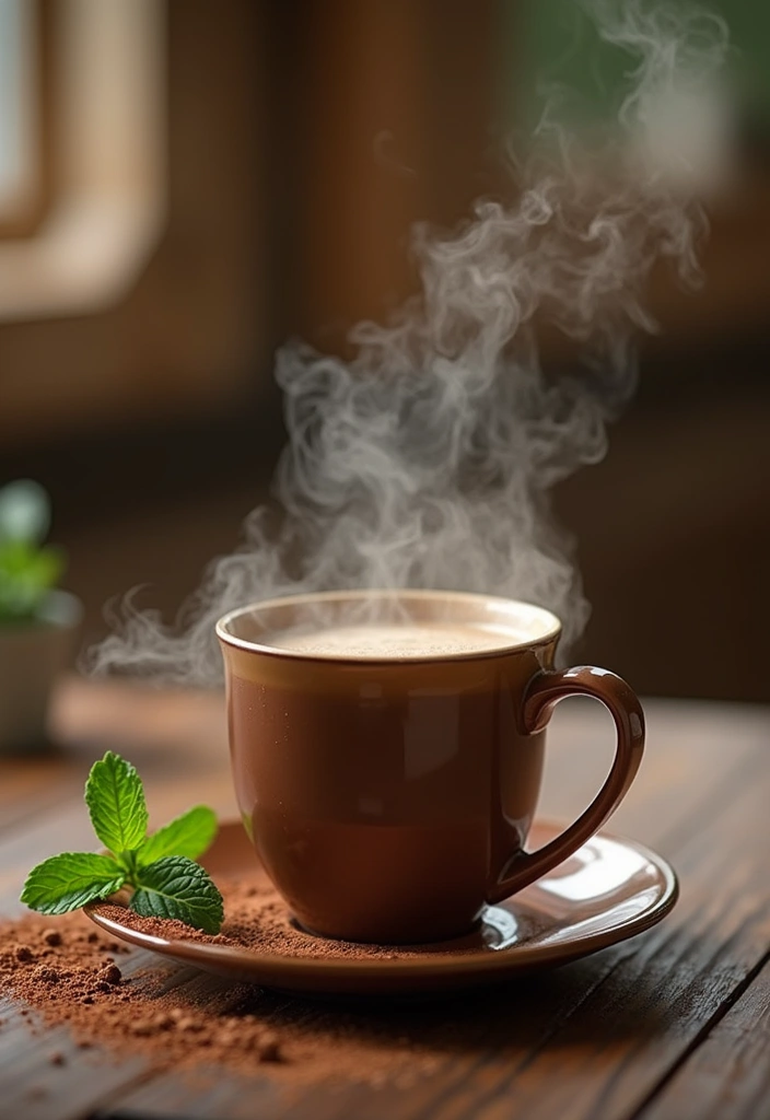 25 Caffeine-Free Loaded Tea Recipes for All-Day Enjoyment 80 25 Caffeine-Free Loaded Tea Recipes for All-Day Enjoyment - 14. Chocolate Mint Tea