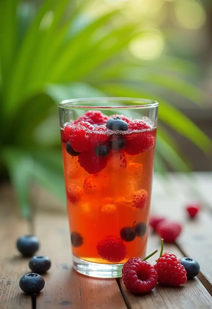 25 Caffeine-Free Loaded Tea Recipes for All-Day Enjoyment 125 25 Caffeine-Free Loaded Tea Recipes for All-Day Enjoyment - 21. Coconut Berry Bliss Tea