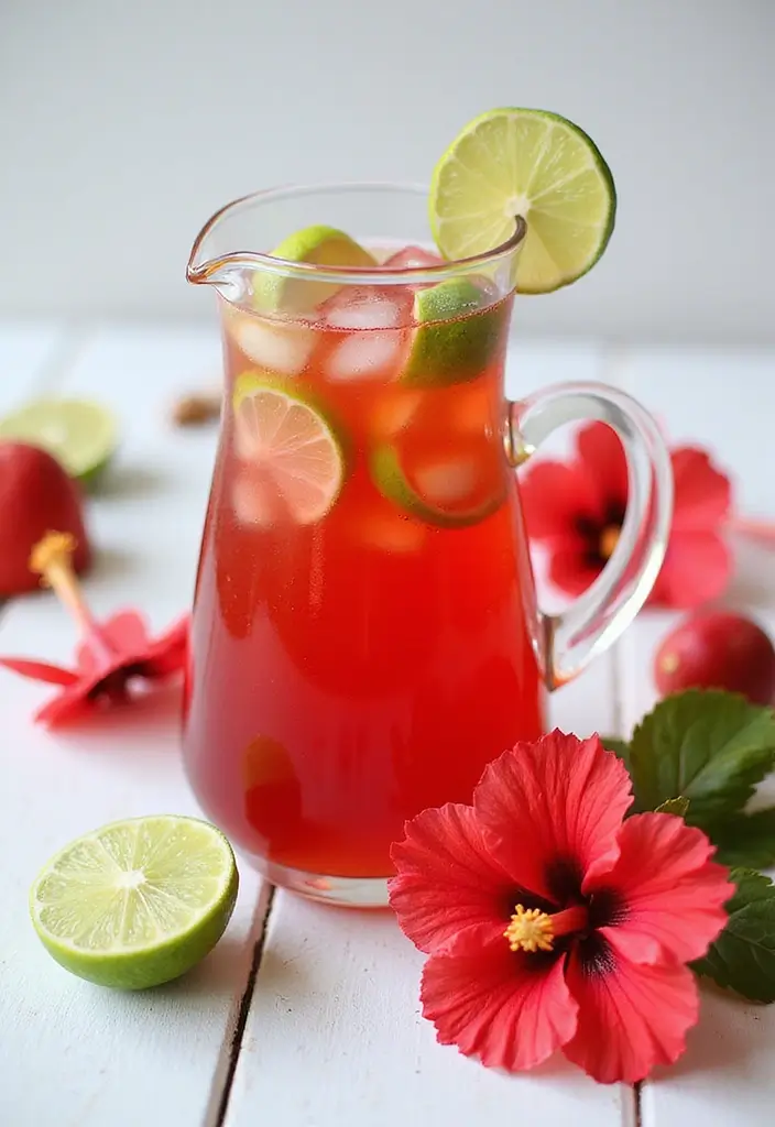 25 Caffeine-Free Loaded Tea Recipes for All-Day Enjoyment 32 25 Caffeine-Free Loaded Tea Recipes for All-Day Enjoyment - 6. Hibiscus Dream Tea
