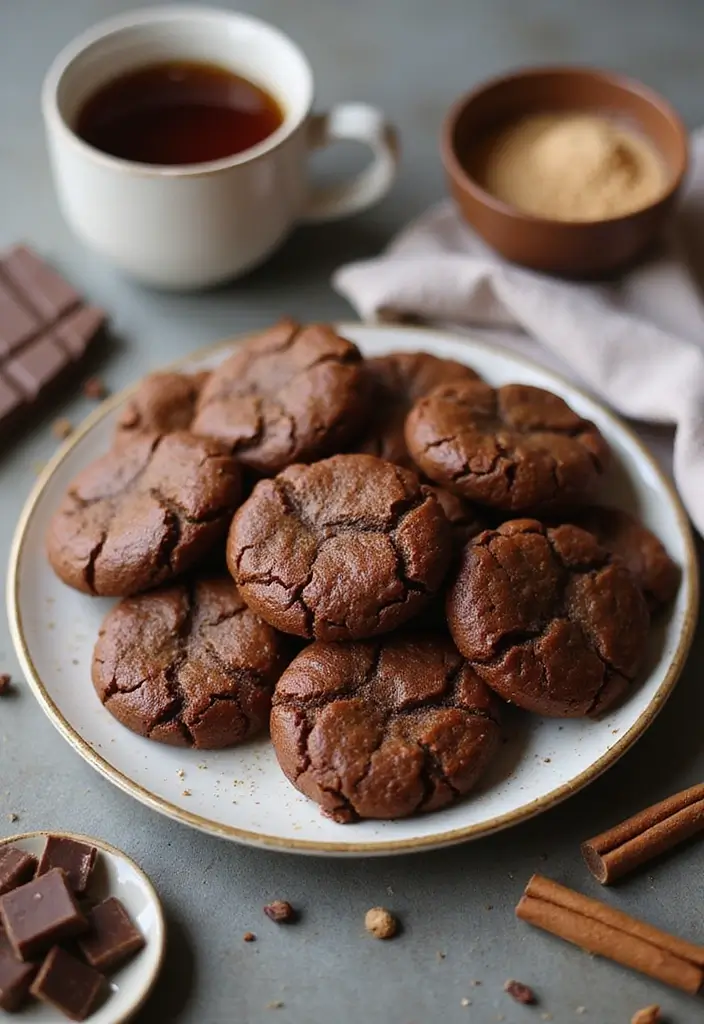 25 Chai Tea Cookies Recipes for Spiced Sweetness 95 25 Chai Tea Cookies Recipes for Spiced Sweetness - 15. Spiced Chai Tea Brownie Cookies