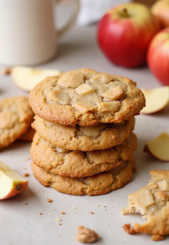25 Chai Tea Cookies Recipes for Spiced Sweetness 116 25 Chai Tea Cookies Recipes for Spiced Sweetness - 18. Chai Tea Apple Cookies