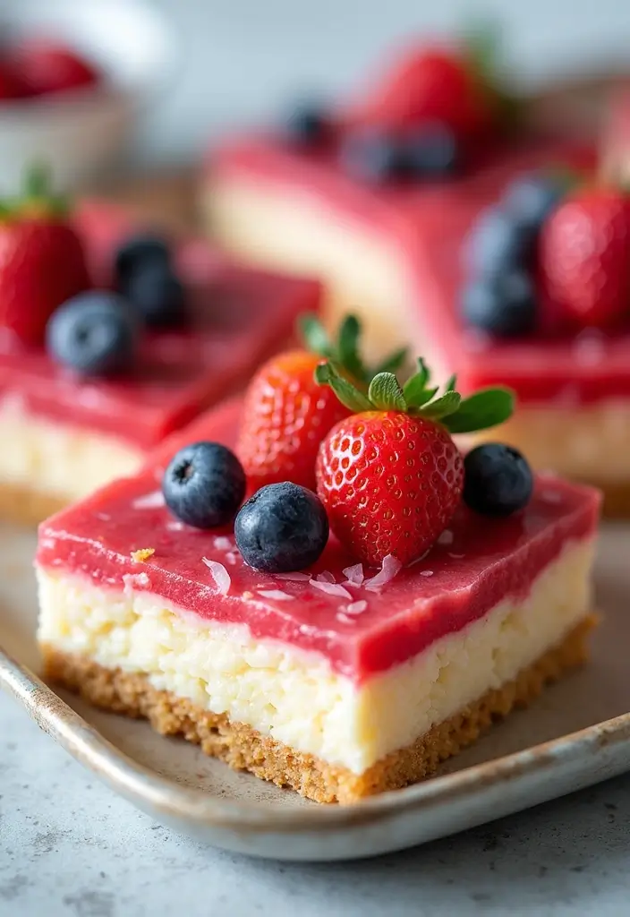25 Delicious Vegan Finger Food Recipes for Afternoon Tea Parties 62 25 Delicious Vegan Finger Food Recipes for Afternoon Tea Parties - 10. Lemon Berry Coconut Bars