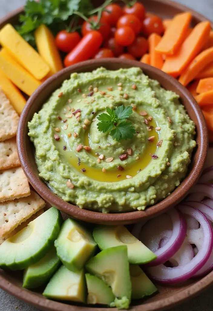 25 Delicious Vegan Finger Food Recipes for Afternoon Tea Parties 166 25 Delicious Vegan Finger Food Recipes for Afternoon Tea Parties - 25. Avocado and White Bean Spread