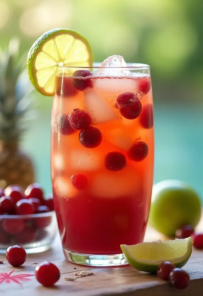 25 Flavored Iced Tea Recipes for Hot Days 92 25 Flavored Iced Tea Recipes for Hot Days - 14. Cranberry Lime Iced Tea