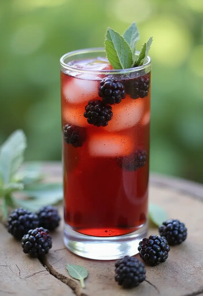 25 Flavored Iced Tea Recipes for Hot Days 99 25 Flavored Iced Tea Recipes for Hot Days - 15. Blackberry Sage Iced Tea