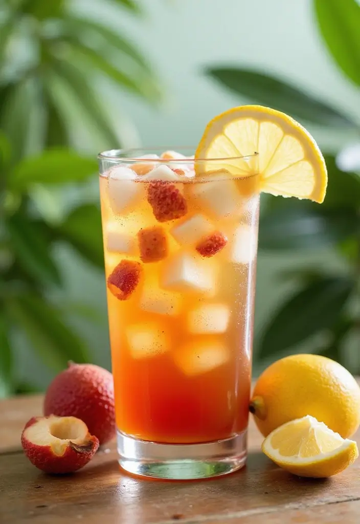 25 Flavored Iced Tea Recipes for Hot Days 111 25 Flavored Iced Tea Recipes for Hot Days - 17. Lychee Lemonade Iced Tea