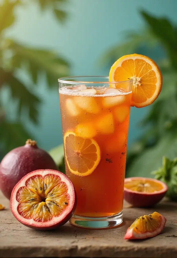 25 Flavored Iced Tea Recipes for Hot Days 162 25 Flavored Iced Tea Recipes for Hot Days - 24. Passionfruit Iced Tea