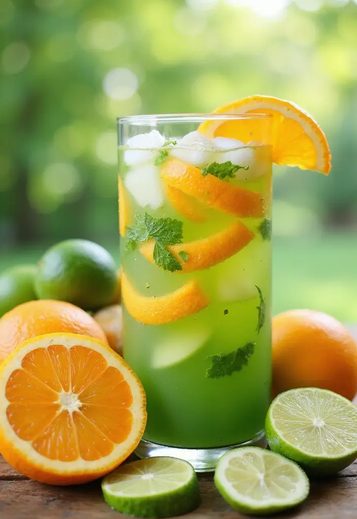 25 Flavored Iced Tea Recipes for Hot Days 50 25 Flavored Iced Tea Recipes for Hot Days - 8. Citrus Green Iced Tea
