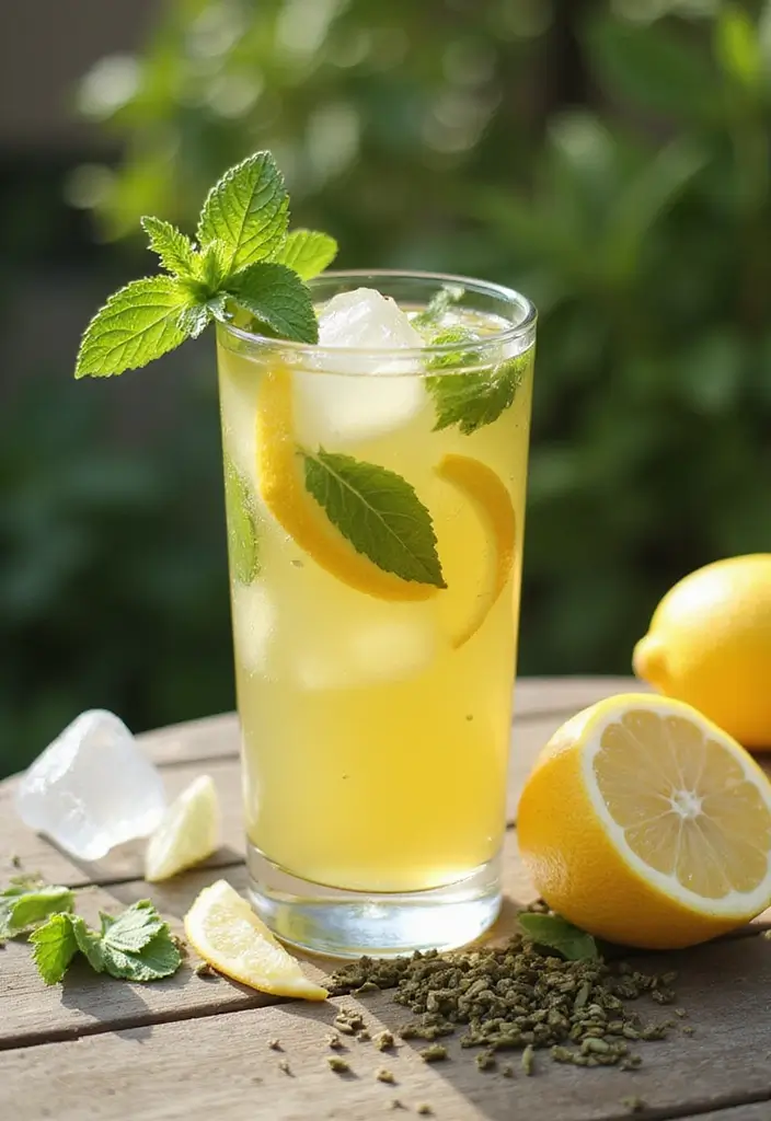 25 Green Tea Drink Recipes for Everyday Wellness 60 25 Green Tea Drink Recipes for Everyday Wellness - 10. Green Tea Ginger Lemonade