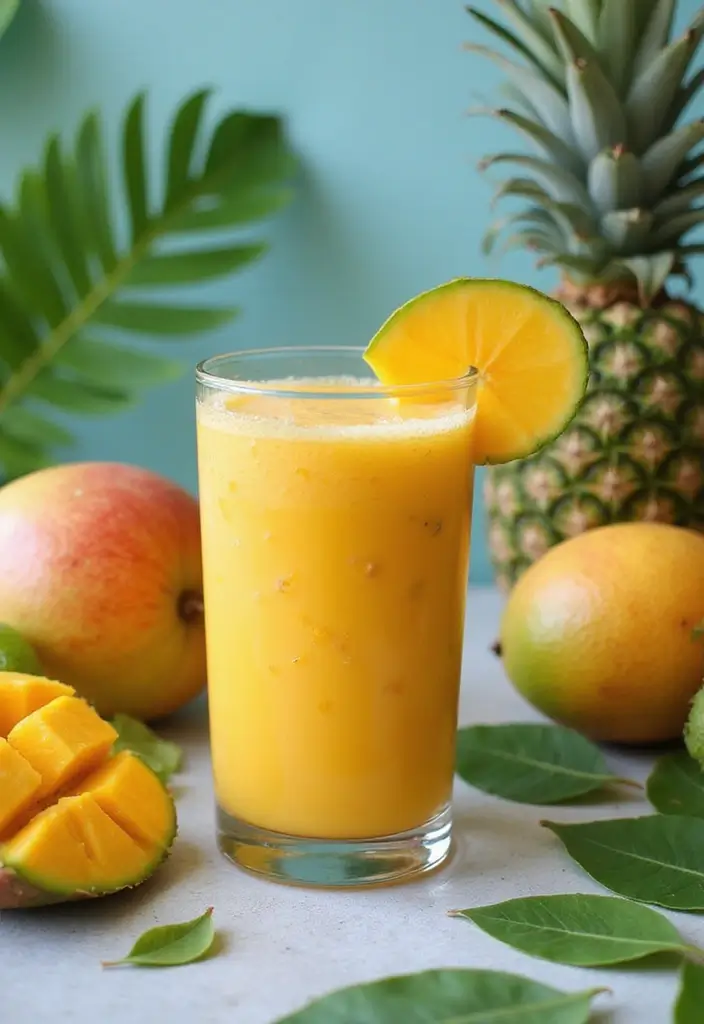 25 Green Tea Drink Recipes for Everyday Wellness 8 25 Green Tea Drink Recipes for Everyday Wellness - 2. Mango Green Tea Shake