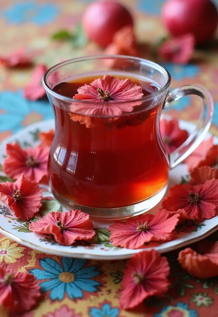 25 Herbal Tea Recipes for Energy and Focus 71 25 Herbal Tea Recipes for Energy and Focus - 11. Hibiscus Energy Elixir