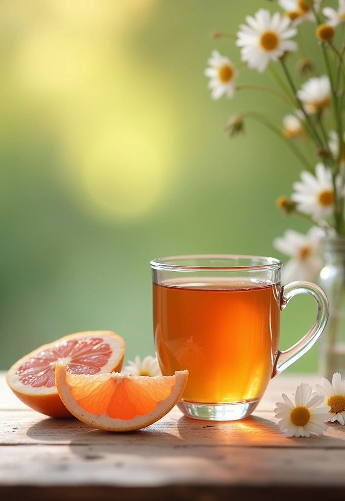25 Herbal Tea Recipes for Energy and Focus 130 25 Herbal Tea Recipes for Energy and Focus - 20. Chamomile Citrus Calm