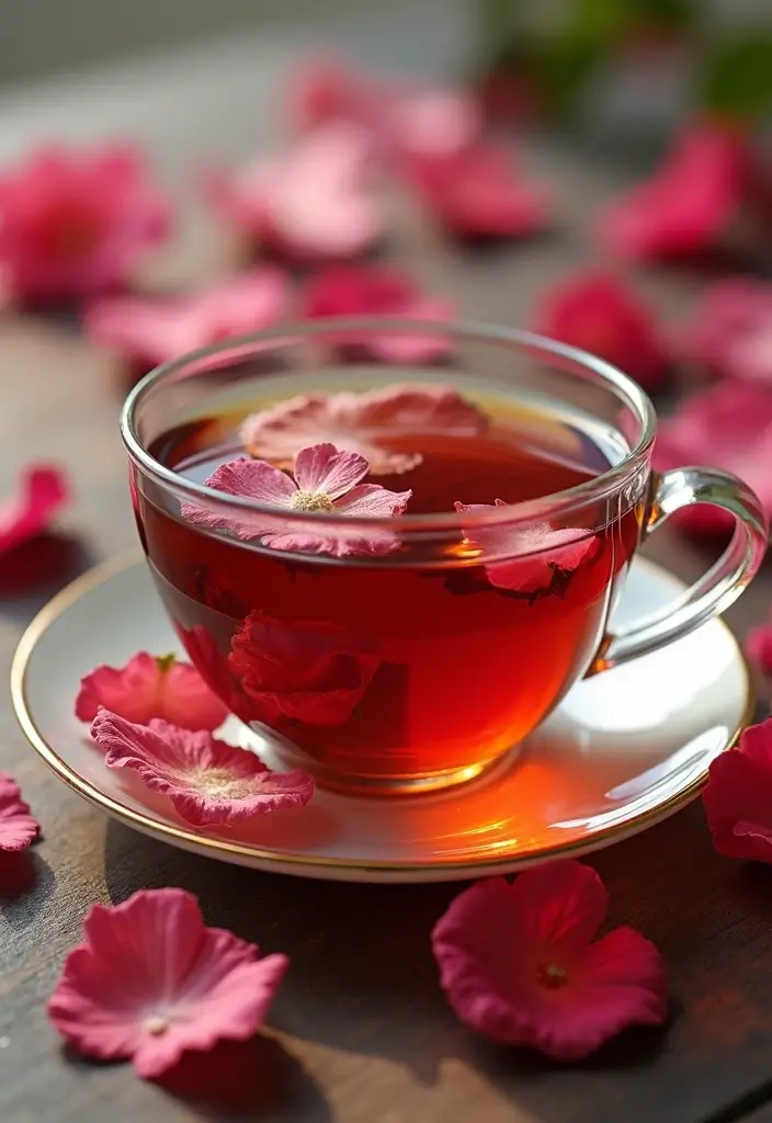 25 Herbalife Tea Recipes for Valentine’s Day 111 25 Herbalife Tea Recipes for Valentine’s Day - 17. Whispering Rose Petal Tea