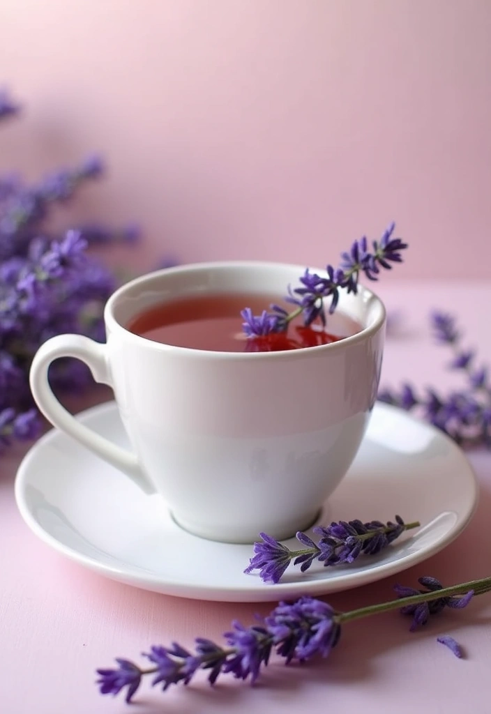 25 Herbalife Tea Recipes for Valentine’s Day 50 25 Herbalife Tea Recipes for Valentine’s Day - 8. Love Potion Lavender Tea