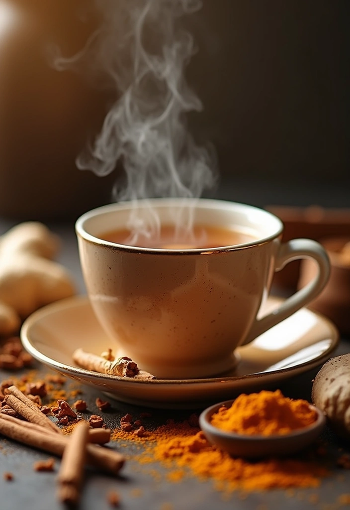 25 Herbalife Tea Recipes with Best Defense for Immune Support 8 25 Herbalife Tea Recipes with Best Defense for Immune Support - 2. Spiced Herbal Immunity Elixir