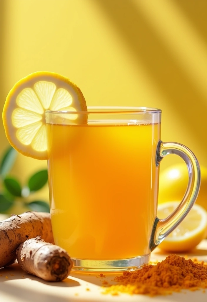 25 Herbalife Tea Recipes with Best Defense for Immune Support 29 25 Herbalife Tea Recipes with Best Defense for Immune Support - 5. Turmeric-Lemon Immune Support Tea