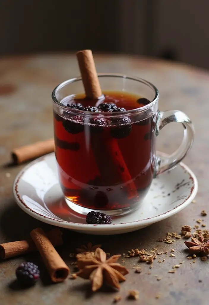 25 Herbalife Tea Recipes with Blackberry Liftoff for Berry Lovers 50 25 Herbalife Tea Recipes with Blackberry Liftoff for Berry Lovers - 10. Spiced Blackberry Herbal Tea