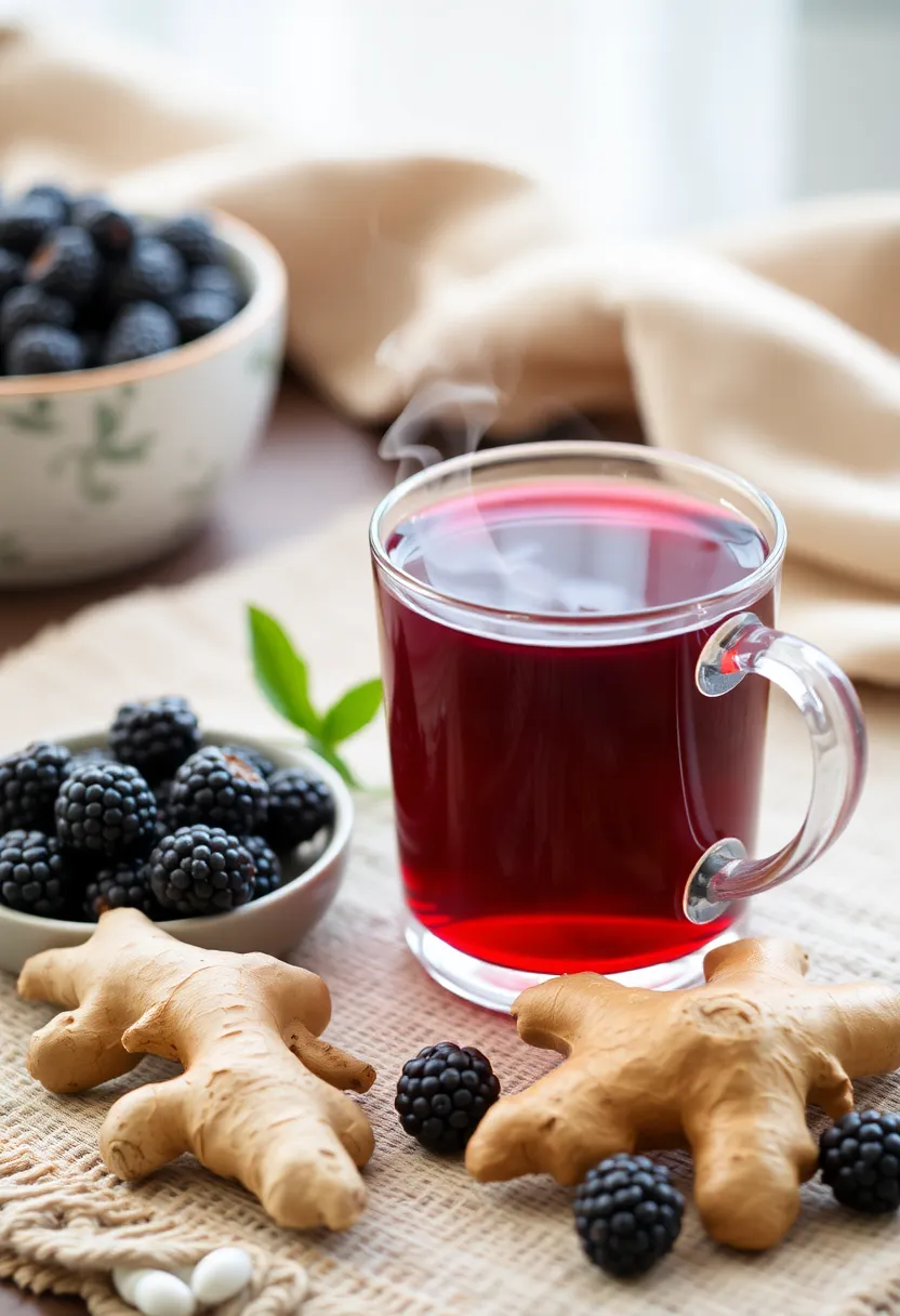 25 Herbalife Tea Recipes with Blackberry Liftoff for Berry Lovers 64 25 Herbalife Tea Recipes with Blackberry Liftoff for Berry Lovers - 12. Blackberry and Ginger Herbal Tea