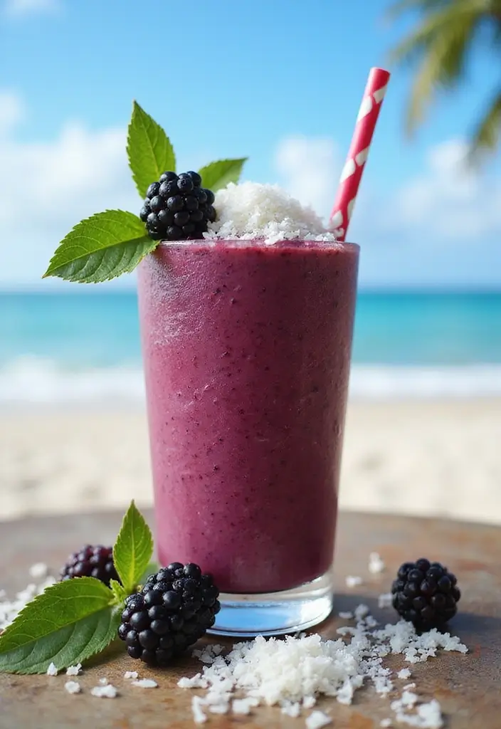 25 Herbalife Tea Recipes with Blackberry Liftoff for Berry Lovers 69 25 Herbalife Tea Recipes with Blackberry Liftoff for Berry Lovers - 13. Blackberry Coconut Herbal Smoothie