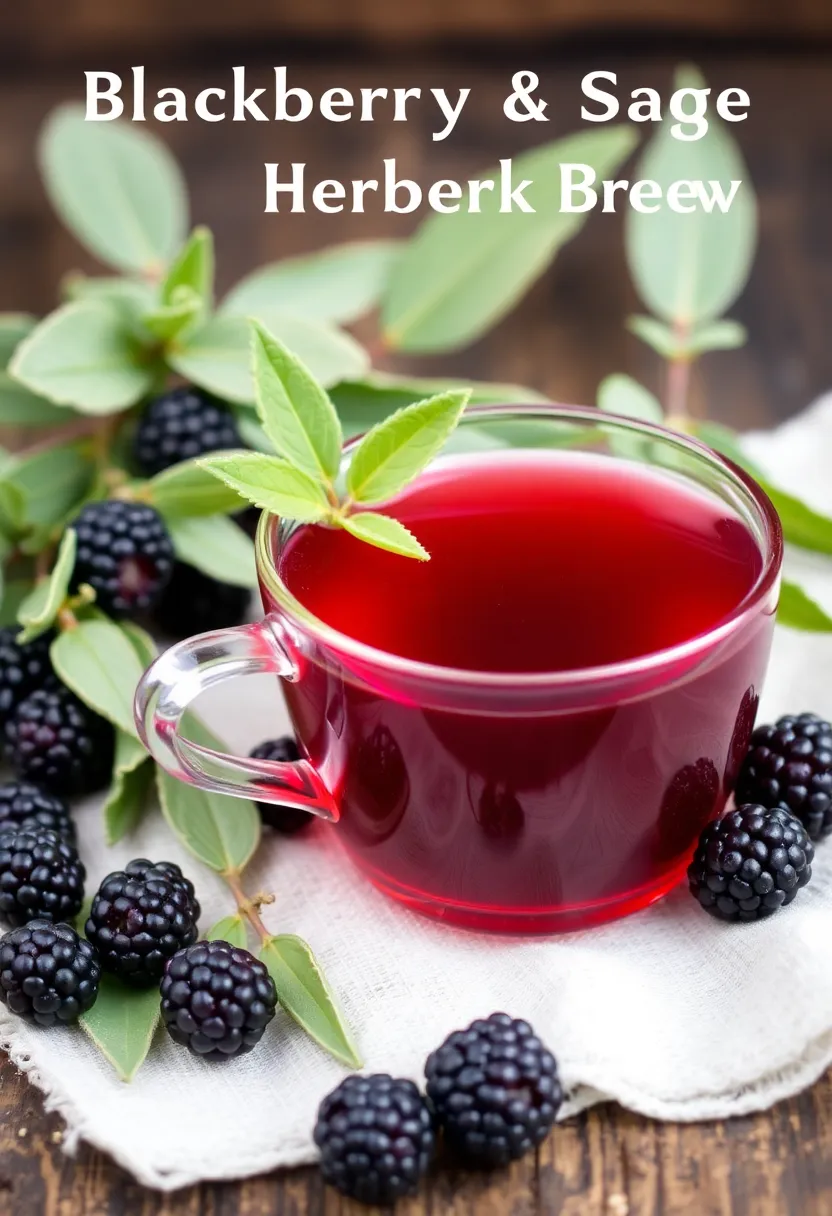 25 Herbalife Tea Recipes with Blackberry Liftoff for Berry Lovers 114 25 Herbalife Tea Recipes with Blackberry Liftoff for Berry Lovers - 20. Blackberry and Sage Herbal Brew