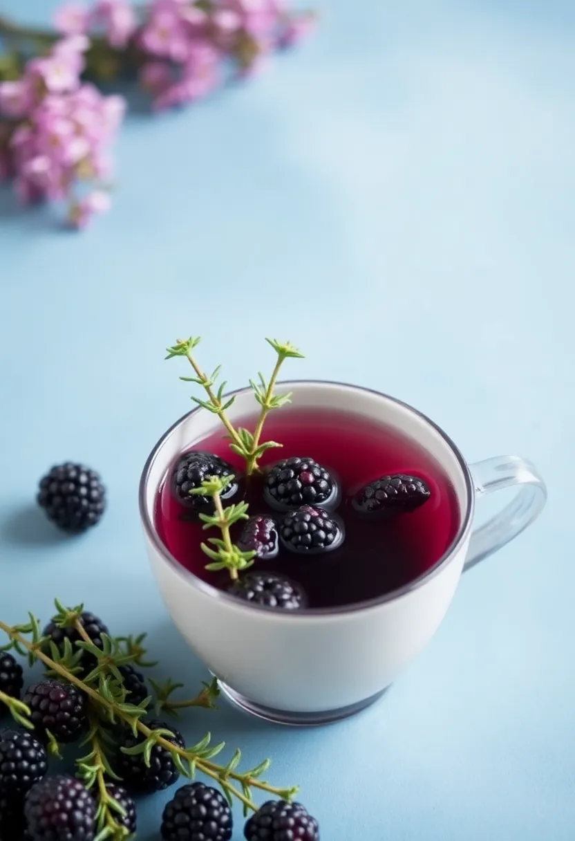 25 Herbalife Tea Recipes with Blackberry Liftoff for Berry Lovers 128 25 Herbalife Tea Recipes with Blackberry Liftoff for Berry Lovers - 22. Blackberry and Thyme Herbal Infusion