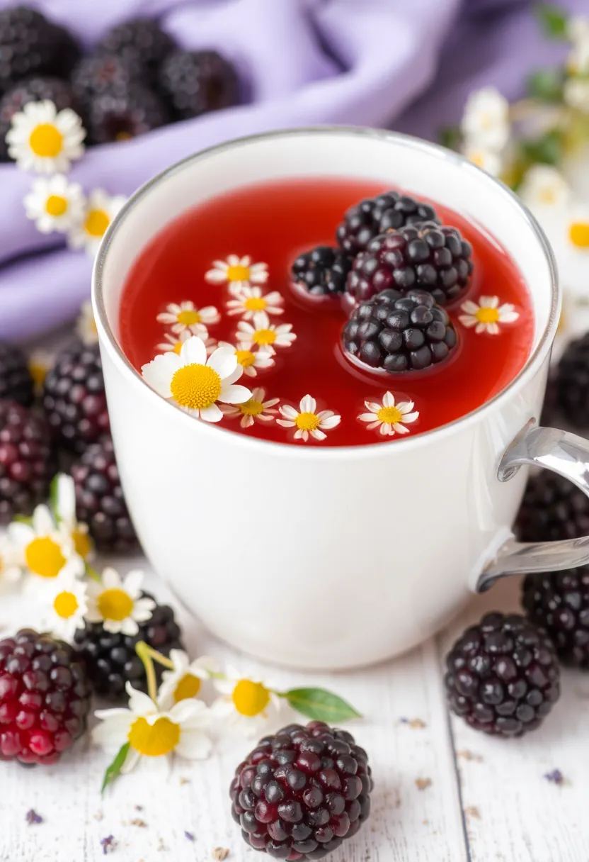 25 Herbalife Tea Recipes with Blackberry Liftoff for Berry Lovers 135 25 Herbalife Tea Recipes with Blackberry Liftoff for Berry Lovers - 23. Blackberry and Chamomile Herbal Tea