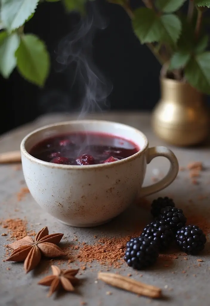 25 Herbalife Tea Recipes with Blackberry Liftoff for Berry Lovers 16 25 Herbalife Tea Recipes with Blackberry Liftoff for Berry Lovers - 4. Blackberry Chai Infusion