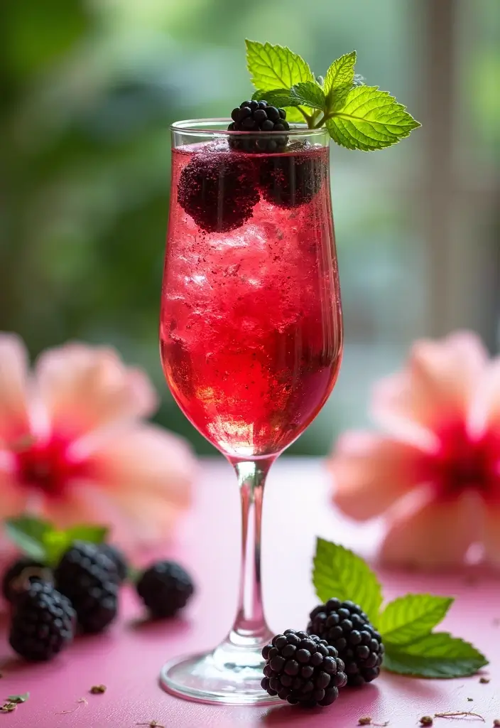 25 Herbalife Tea Recipes with Blackberry Liftoff for Berry Lovers 36 25 Herbalife Tea Recipes with Blackberry Liftoff for Berry Lovers - 8. Blackberry Hibiscus Sparkler