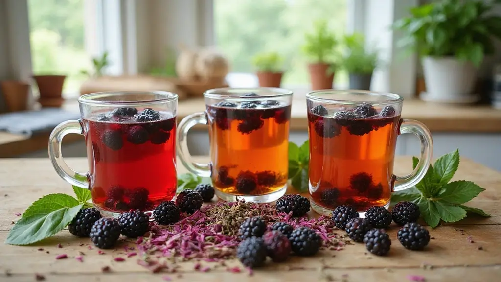 25 Herbalife Tea Recipes with Blackberry Liftoff for Berry Lovers