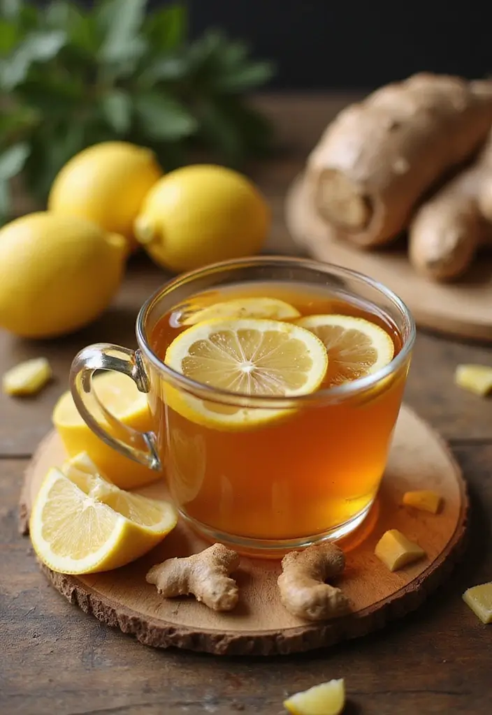 25 Herbalife Tea Recipes with Liftoff and Beauty Booster for an Energy Boost 77 25 Herbalife Tea Recipes with Liftoff and Beauty Booster for an Energy Boost - 13. Lemon Ginger Revive
