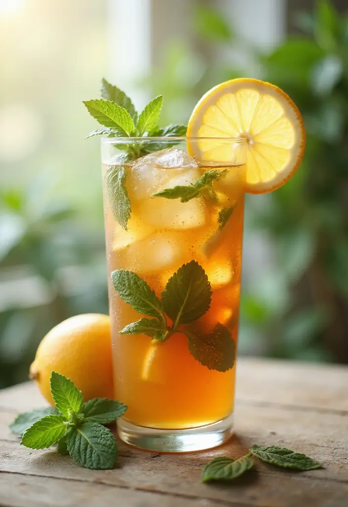 25 Herbalife Tea Recipes with Liftoff and Beauty Booster for an Energy Boost 141 25 Herbalife Tea Recipes with Liftoff and Beauty Booster for an Energy Boost - 23. Citrus Mint Iced Tea