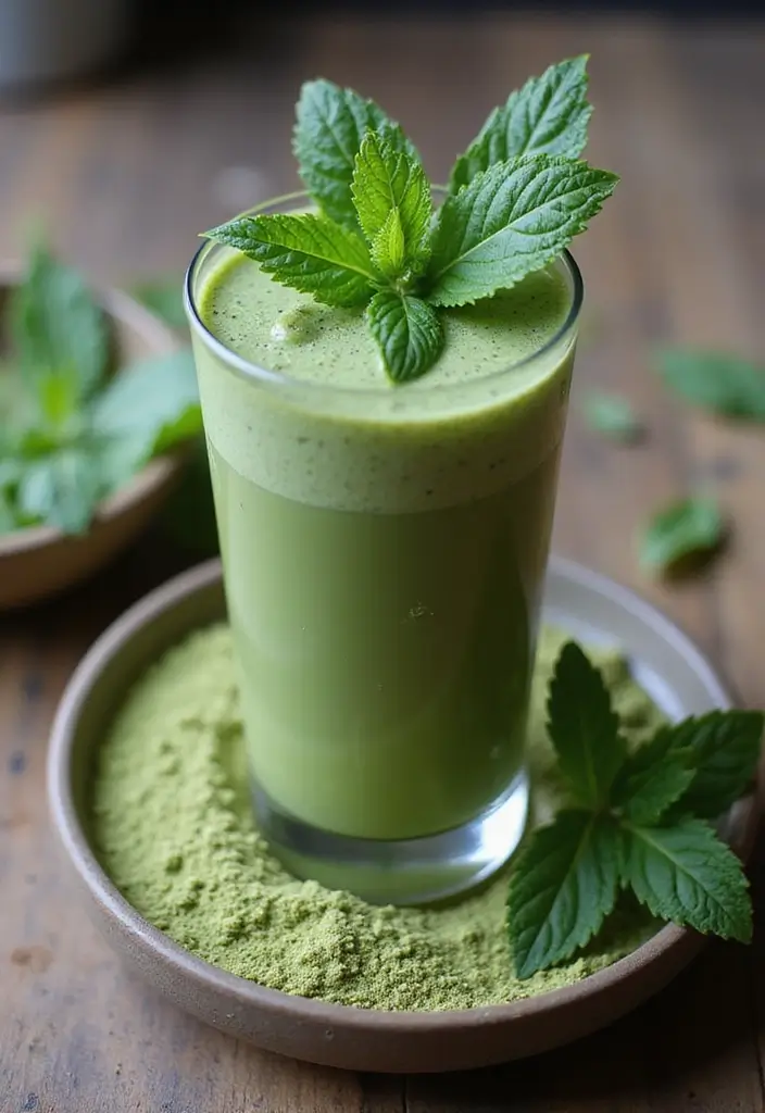 25 Herbalife Tea Recipes with Liftoff and Beauty Booster for an Energy Boost 20 25 Herbalife Tea Recipes with Liftoff and Beauty Booster for an Energy Boost - 4. Minty Matcha Boost