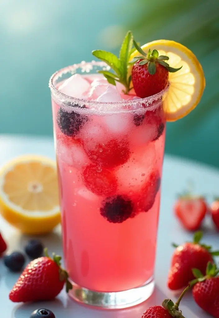 25 Herbalife Tea Recipes with Liftoff for Daily Energy 97 25 Herbalife Tea Recipes with Liftoff for Daily Energy - 15. Berry Lemonade Liftoff Spritzer