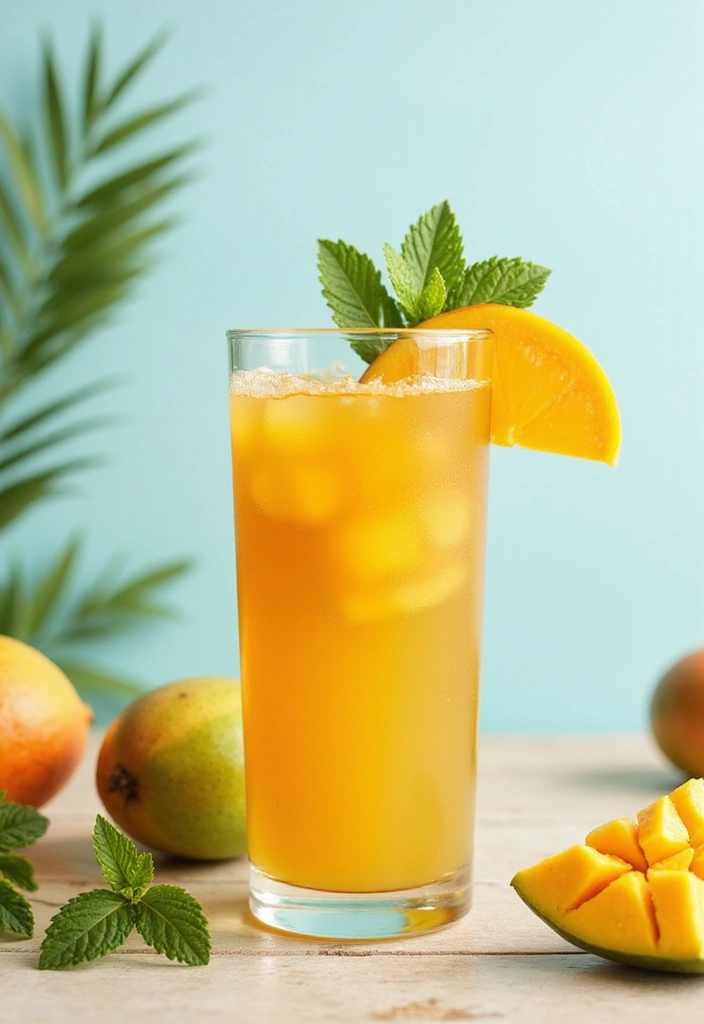 25 Herbalife Tea Recipes with Liftoff for Daily Energy 8 25 Herbalife Tea Recipes with Liftoff for Daily Energy - 2. Tropical Mango Green Tea