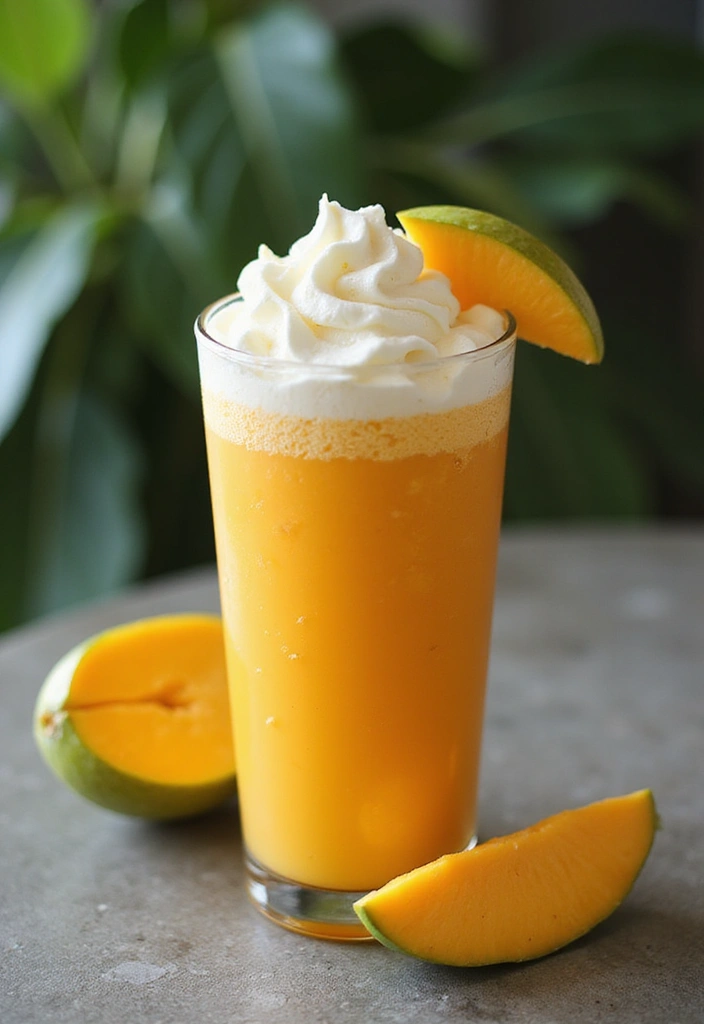 25 Herbalife Tea Recipes with Whip Cream for a Creamy Finish 1 25 Herbalife Tea Recipes with Whip Cream for a Creamy Finish - 1. Tropical Mango Green Tea Delight