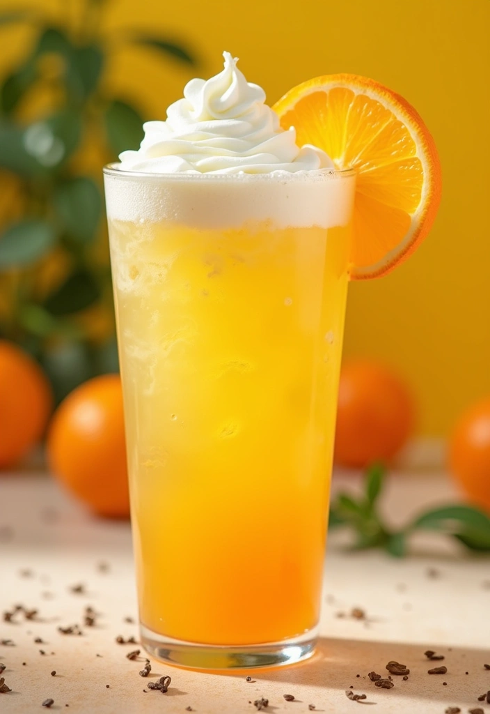 25 Herbalife Tea Recipes with Whip Cream for a Creamy Finish 76 25 Herbalife Tea Recipes with Whip Cream for a Creamy Finish - 12. Orange Cream Herbalife Splash
