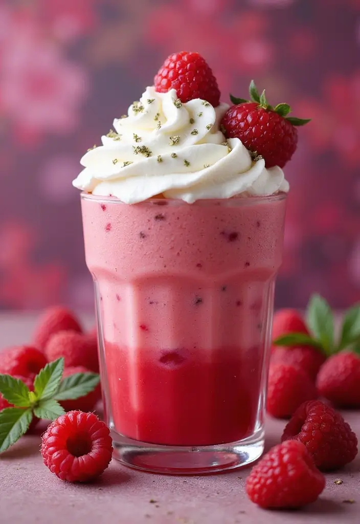 25 Herbalife Tea Recipes with Whip Cream for a Creamy Finish 86 25 Herbalife Tea Recipes with Whip Cream for a Creamy Finish - 14. Raspberry Creamy Bliss