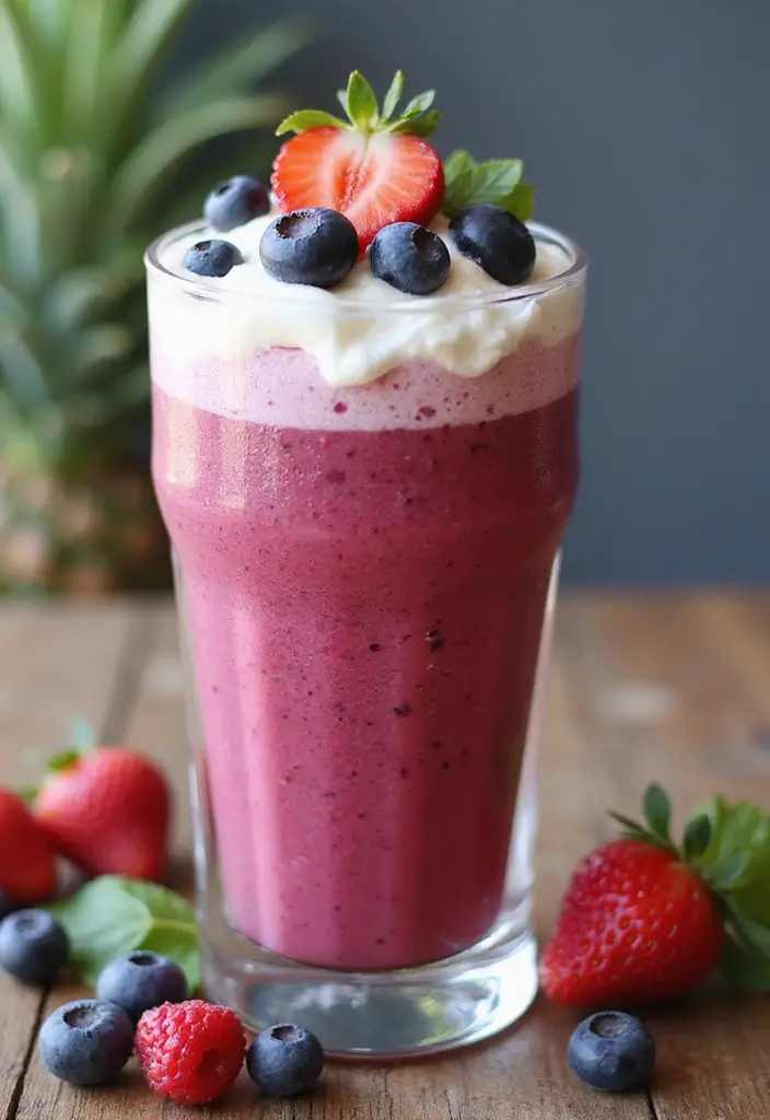 25 Herbalife Tea Recipes with Whip Cream for a Creamy Finish 156 25 Herbalife Tea Recipes with Whip Cream for a Creamy Finish - 24. Tropical Berry Cream Smoothie