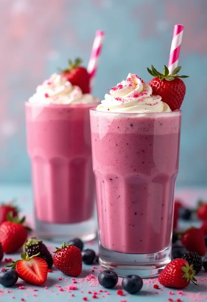 25 Herbalife Tea Recipes with Whip Cream for a Creamy Finish 36 25 Herbalife Tea Recipes with Whip Cream for a Creamy Finish - 6. Berry Blast Protein Shake