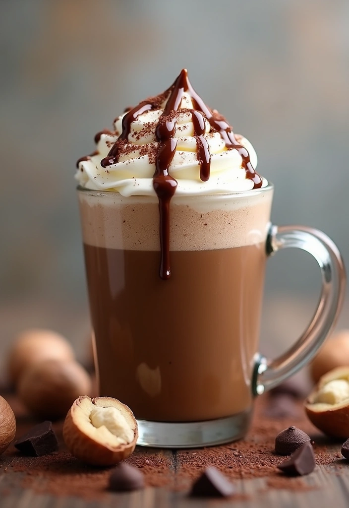 25 Herbalife Tea Recipes with Whip Cream for a Creamy Finish 50 25 Herbalife Tea Recipes with Whip Cream for a Creamy Finish - 8. Hazelnut Chocolate Creamy Brew
